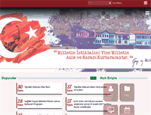 Tablet Screenshot of amasya.edu.tr
