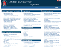 Tablet Screenshot of katalog.amasya.edu.tr