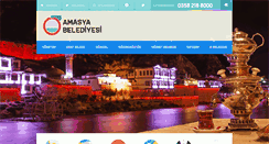 Desktop Screenshot of amasya.bel.tr